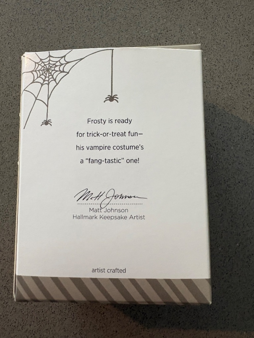 Hallmark Halloween Ornament Frosty Vampire - Picture 5 of 6